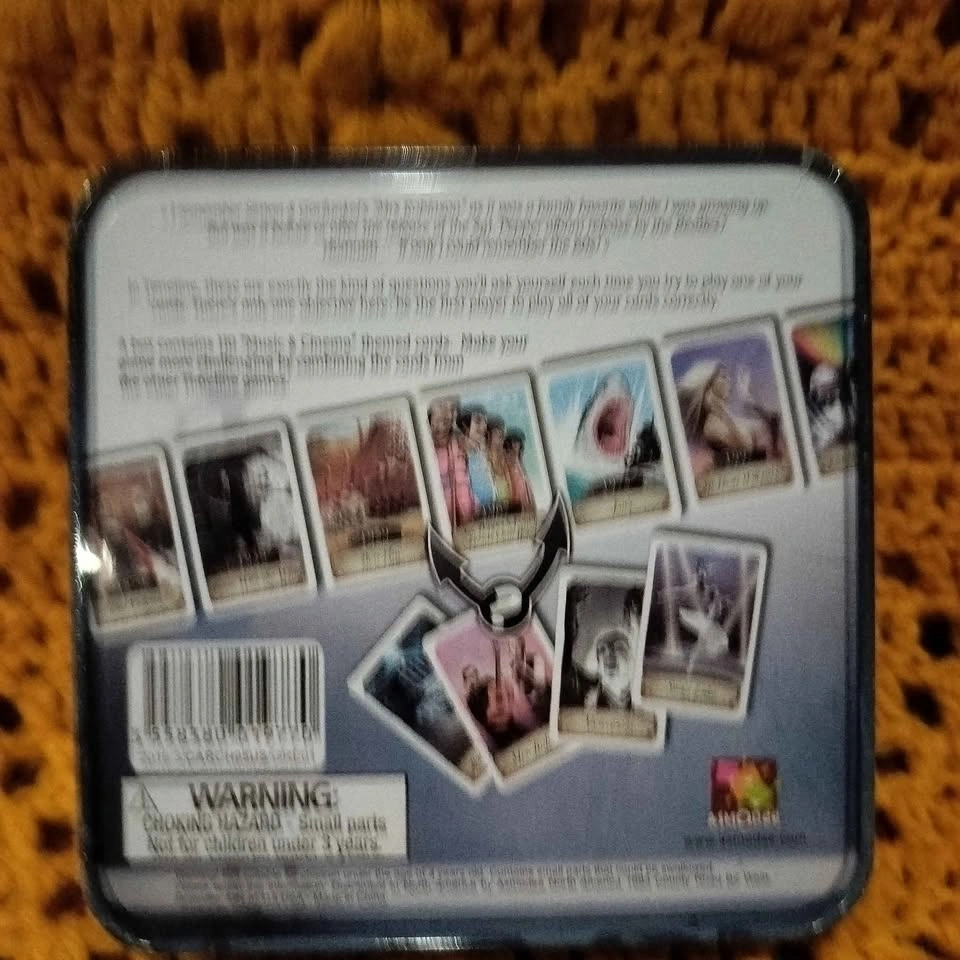 Timeline Music & Cinema Card Game - New and Sealed - photo 2