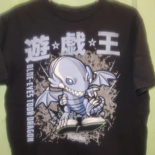 yugioh t shirt, black, short sleeve, Pop Teens