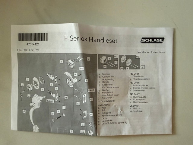 Schlage Plymouth Handleset - photo 5
