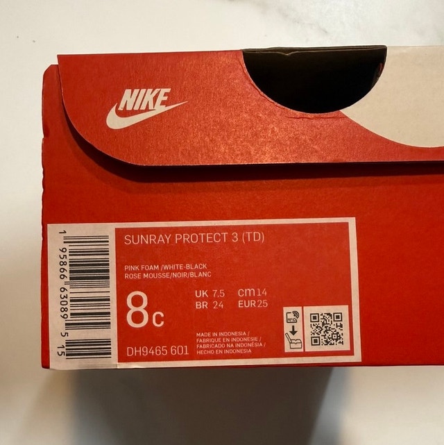 Nike Sunray Protect 3 Size 8c - photo 2