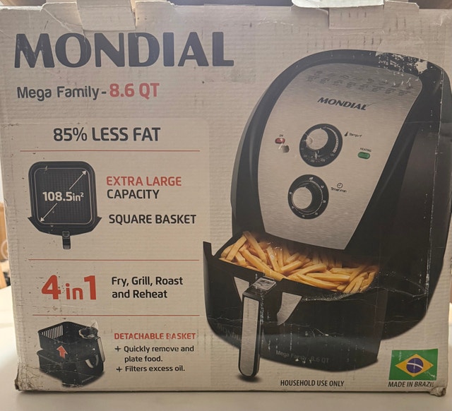Mondial Mega Family Air Fryer 8.6 QT