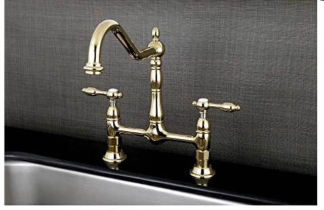 Kingston Brass Heritage 8 inch Kitchen Faucet - photo 2