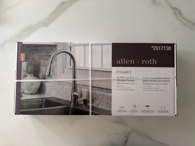 allen + roth Tolland Pull-down Kitchen Faucet - photo 2