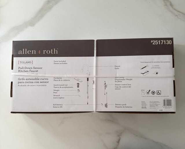 allen + roth Tolland Pull-down Kitchen Faucet - photo 3