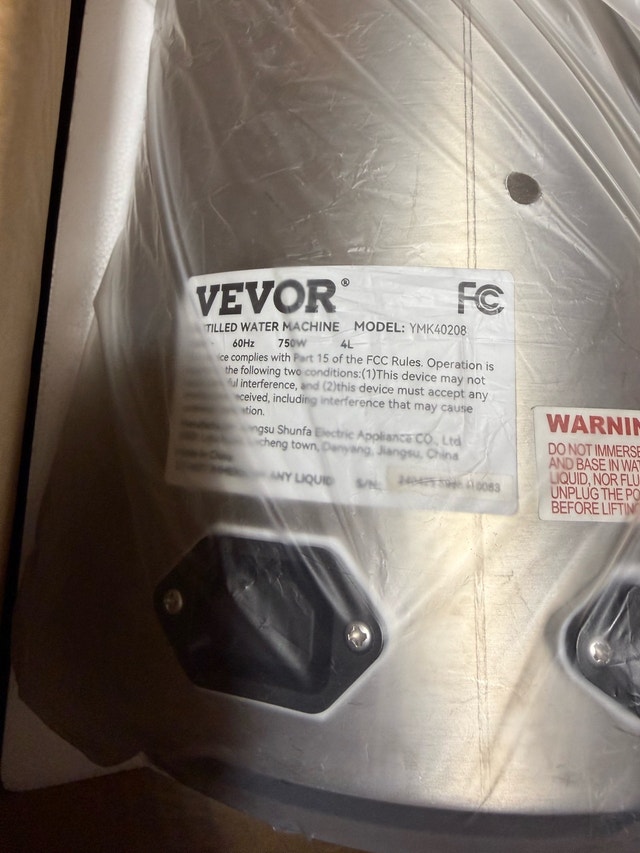 VEVOR Water Distiller - photo 5