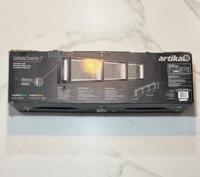 Artika Subway Essence 3 LED Vanity Light