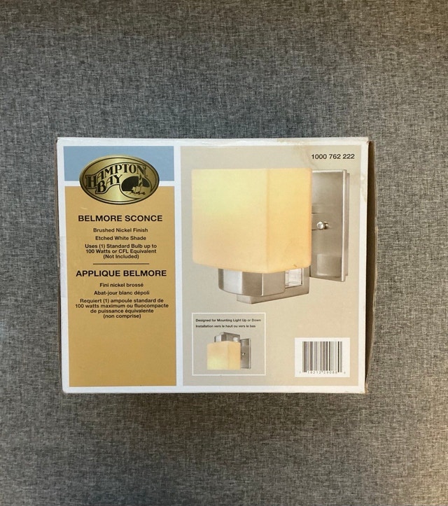 Hampton Bay Belmore Sconce