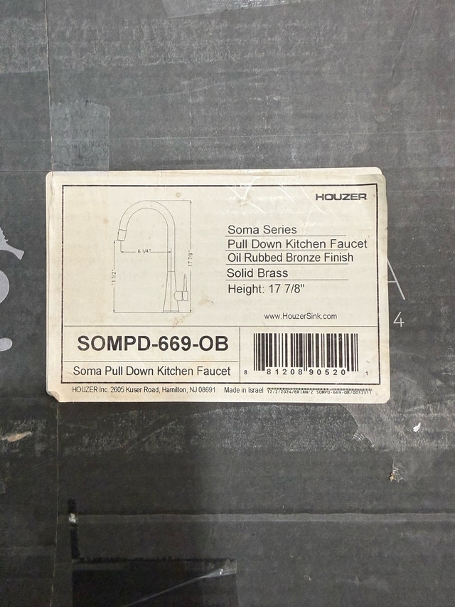 Houzer Soma Pull Down Kitchen Faucet - photo 3