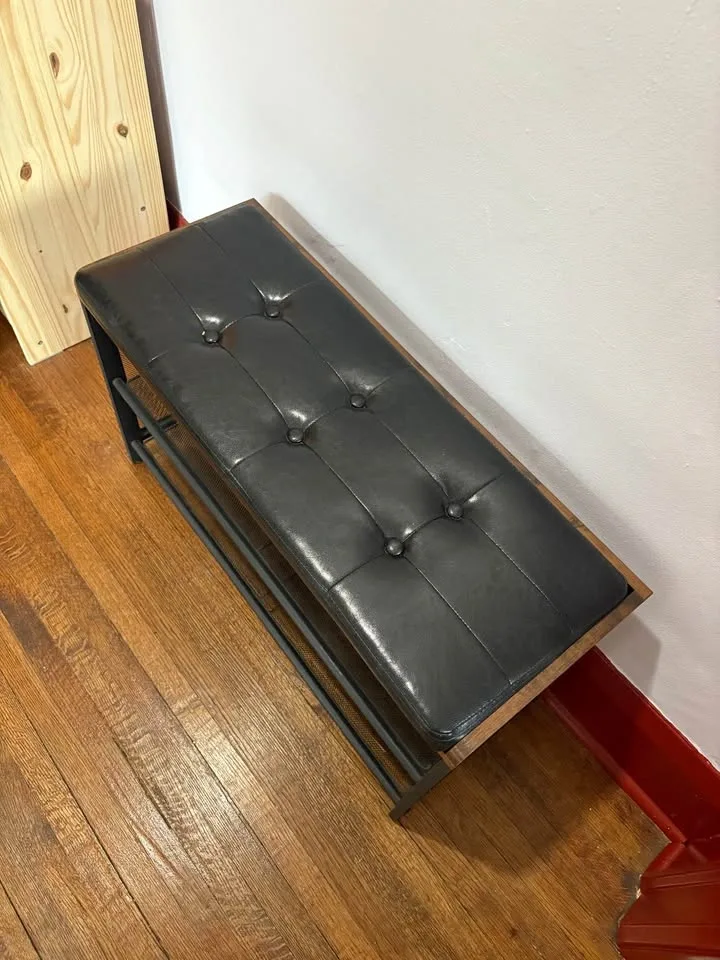 Shoe Rack with Bench - photo 3