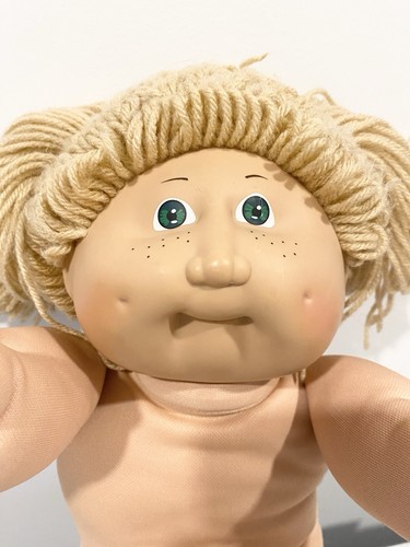 Vintage Cabbage Patch Kids Doll Wheat Poodle Pigtails - photo 2
