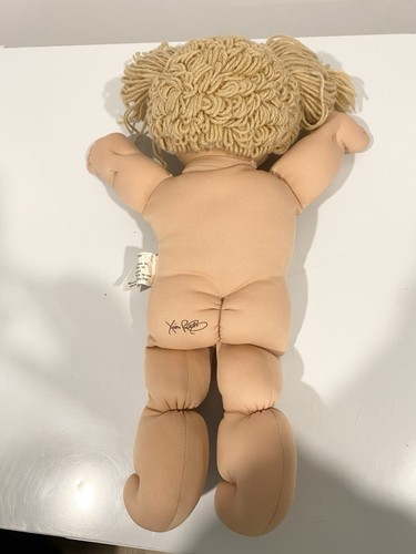 Vintage Cabbage Patch Kids Doll Wheat Poodle Pigtails - photo 4