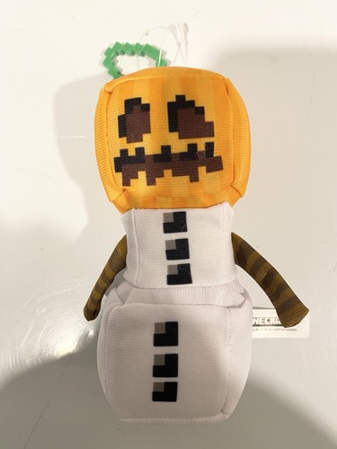 Minecraft Plush Lot Pig Mooshroom Cow Snow Golem Keychain - photo 2