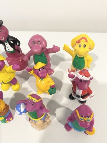 Vintage Barney & Friends Figure Lot 12 PVC Figurines - photo 5