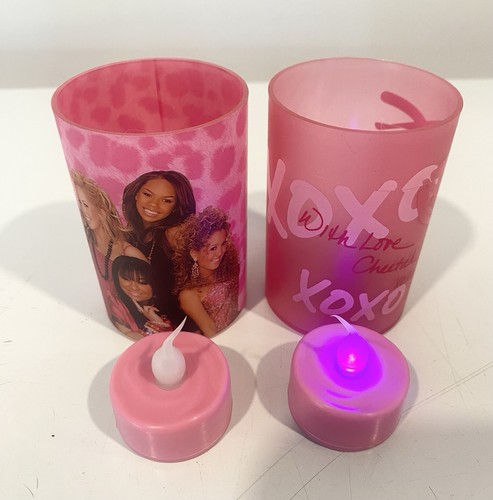 Disney Cheetah Girls Battery Operated Tea Lights Votives Set of - photo 3
