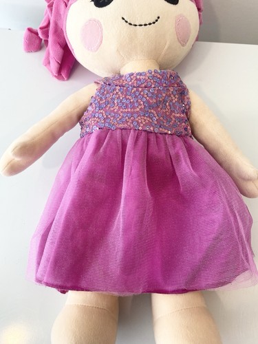 Build-A-Bear Lalaloopsy Doll Plush 18” Pink Hair 2015 - photo 2