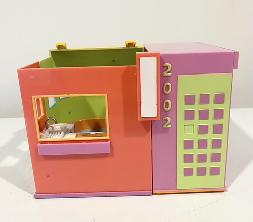 2002 Polly Pocket Sparkle Style House Mattel Folding Playset