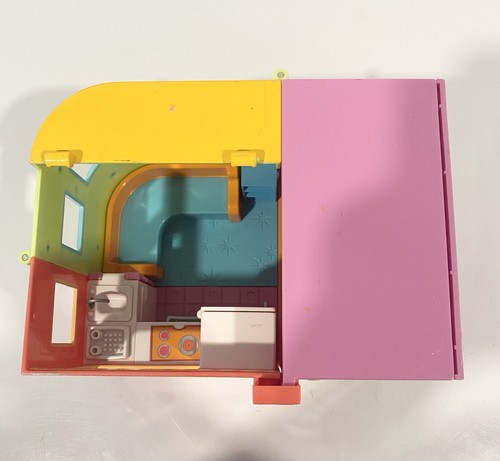 2002 Polly Pocket Sparkle Style House Mattel Folding Playset - photo 2