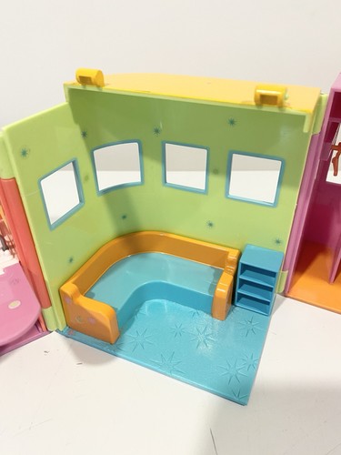 2002 Polly Pocket Sparkle Style House Mattel Folding Playset - photo 5