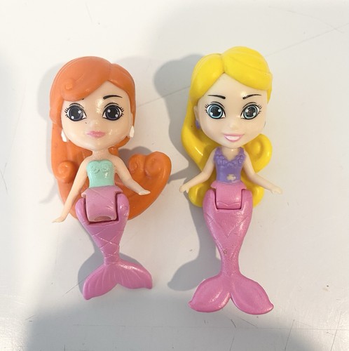 Splashlings Mermaid Figures Sea Creatures Shells Lot of 10 TPF T - photo 2