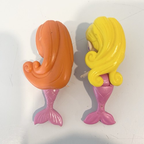 Splashlings Mermaid Figures Sea Creatures Shells Lot of 10 TPF T - photo 3