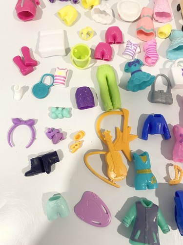 Polly Pocket Doll Lot 6 Figures Large Clothing Accessories - photo 4