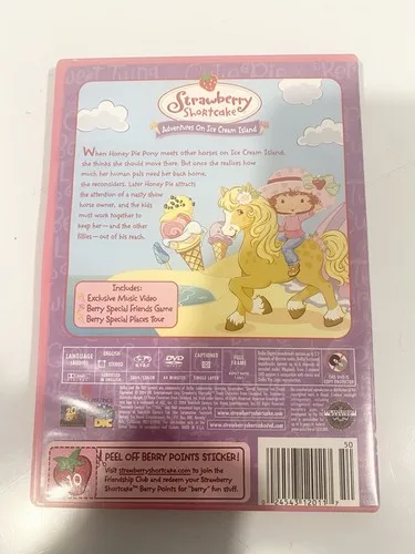 Strawberry Shortcake DVD Lot of 2 Ice Cream Island Sky’s the Lim - photo 5