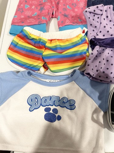 Build A Bear Clothes Lot 17 Pc Hello Kitty Blue Jays Trolls - photo 2