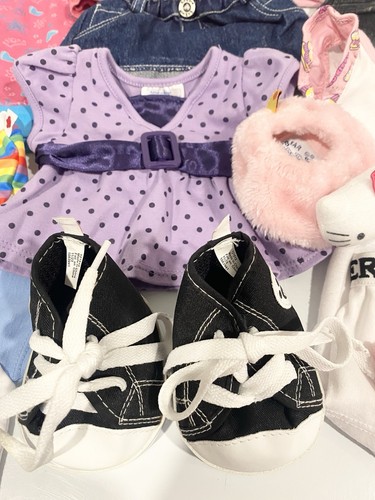 Build A Bear Clothes Lot 17 Pc Hello Kitty Blue Jays Trolls - photo 4