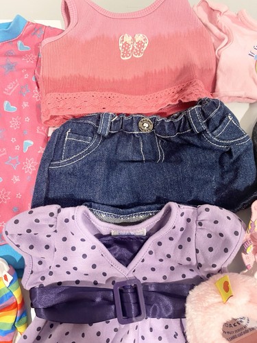Build A Bear Clothes Lot 17 Pc Hello Kitty Blue Jays Trolls - photo 5