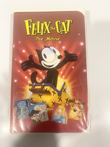 Felix the Cat The Movie VHS 1994 Columbia TriStar Clamshell