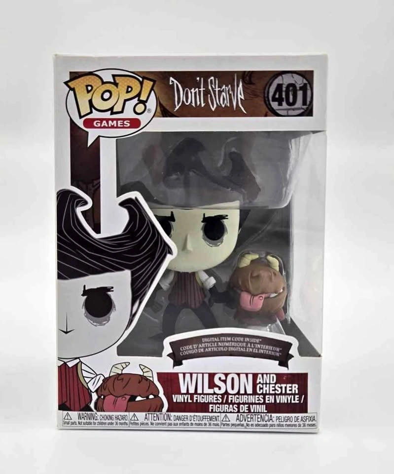 Funko Pop! Games Don't Starve Wilson and Chester #401