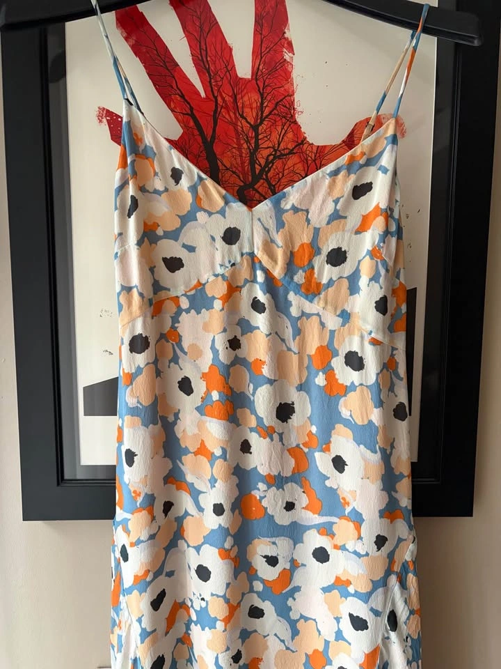 Joie 100% Silk Floral Maxi Dress - photo 2