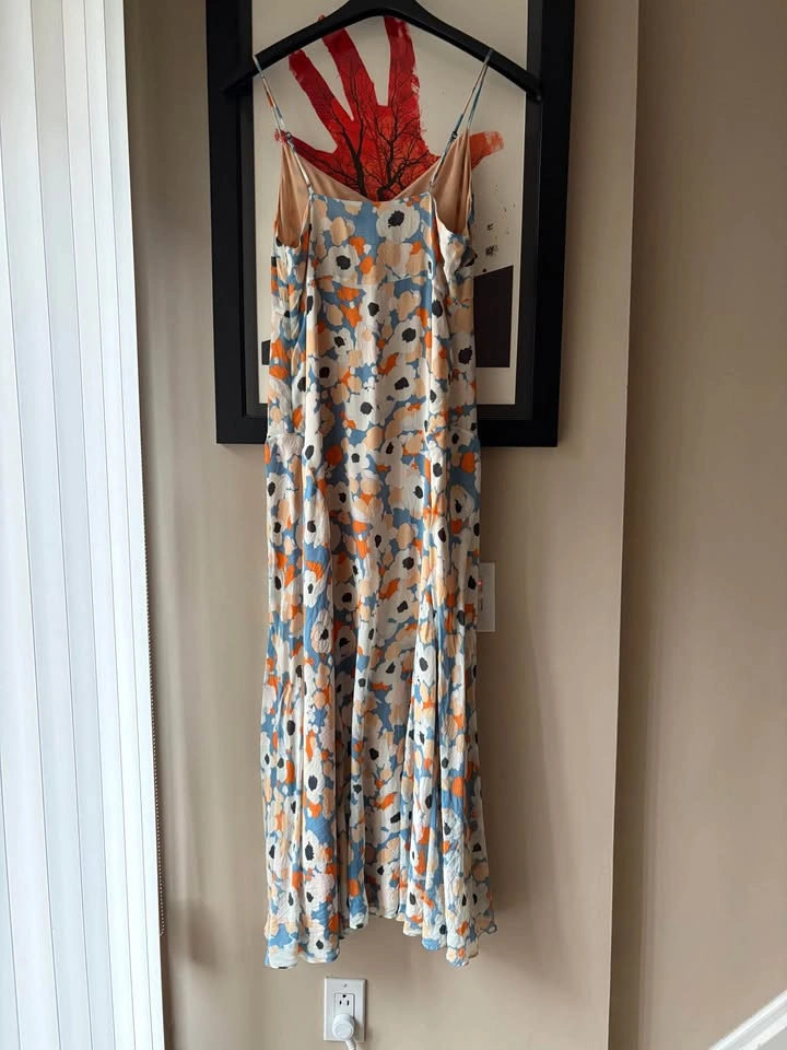 Joie 100% Silk Floral Maxi Dress - photo 4
