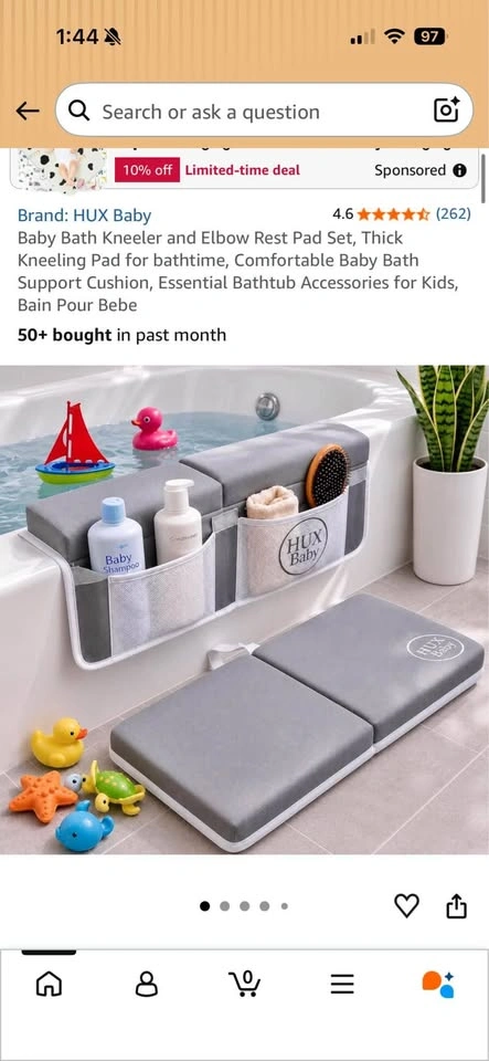 Hux baby bath kneeler pad - photo 2