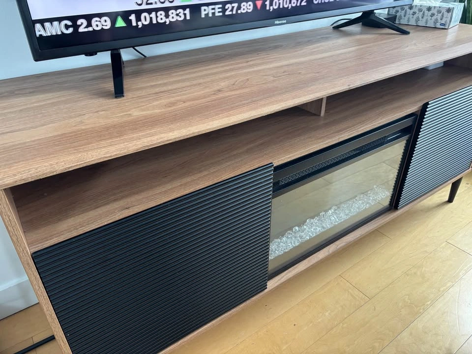 Tv Stand with fireplace - photo 2