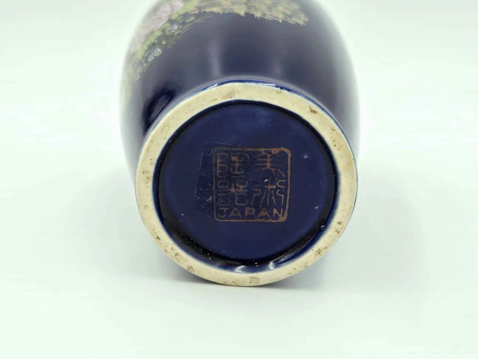 Chinoiserie vintage vase 6" - photo 2