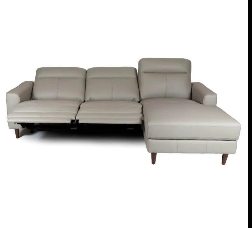 Leather reclining sofa sectional image indicator(2)