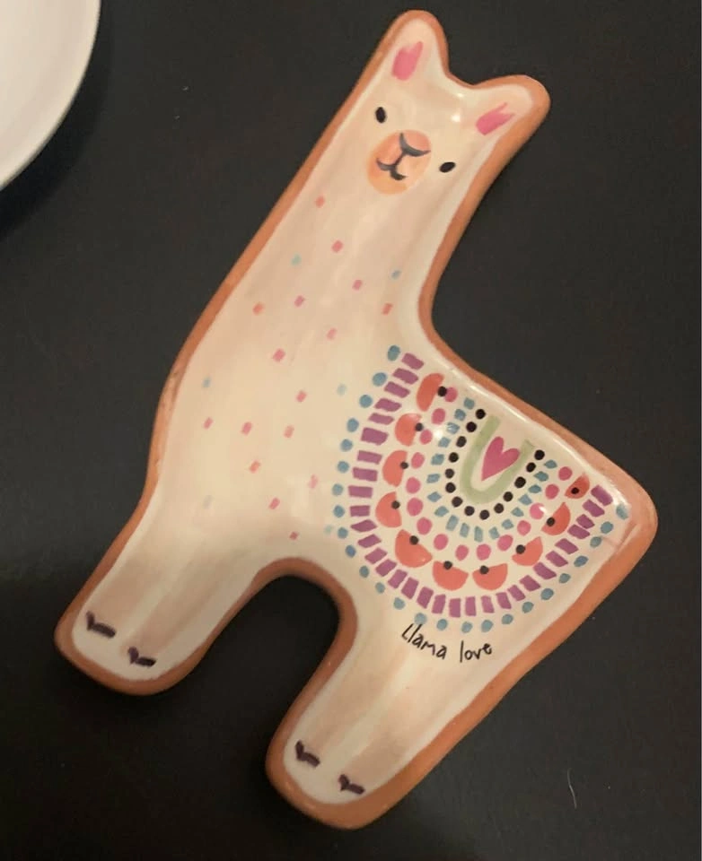 Llama Ring Dish and Trinket Tray Set - photo 3