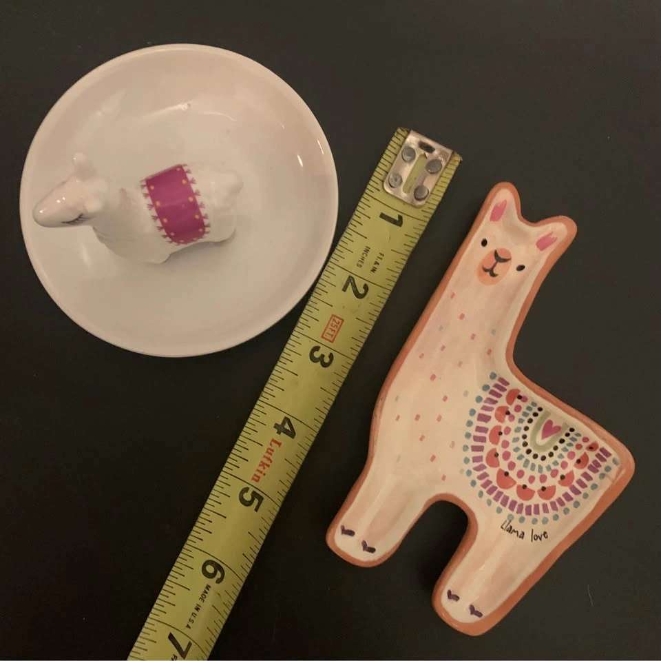 Llama Ring Dish and Trinket Tray Set - photo 4