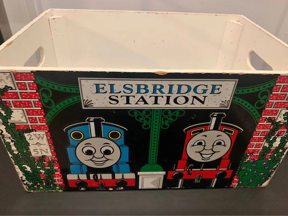 Vintage Learning Curve Thomas & Friends Elsbridge Station Wooden