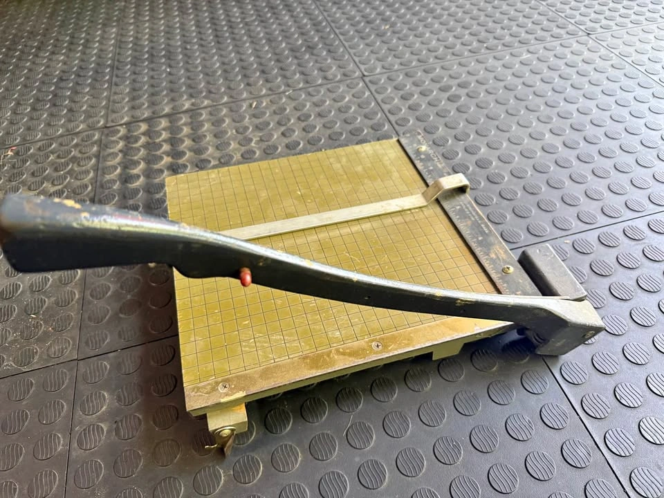 Monarch Vintage Paper Cutter Guillotine