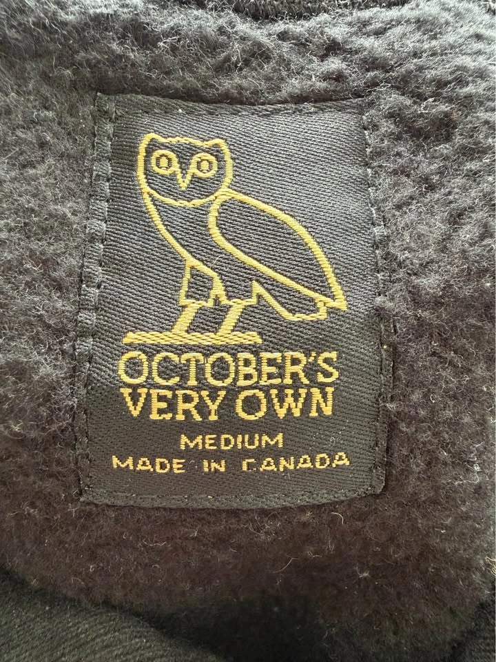 OVO October's Very Own OG Owl Hoodie (Black) - Size Medium - photo 3