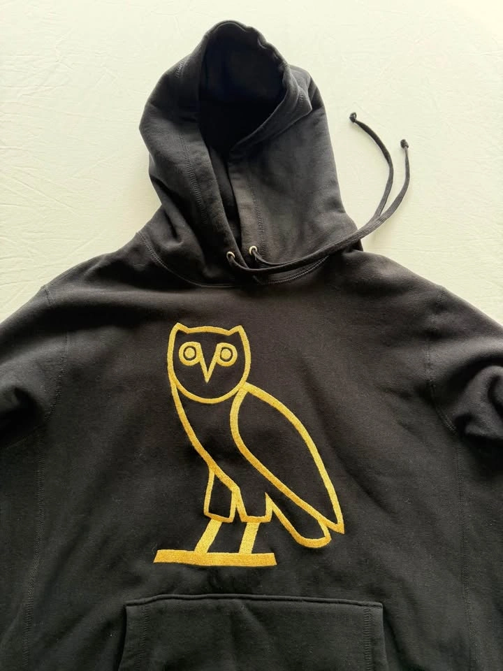 OVO October's Very Own OG Owl Hoodie (Black) - Size Medium - photo 5
