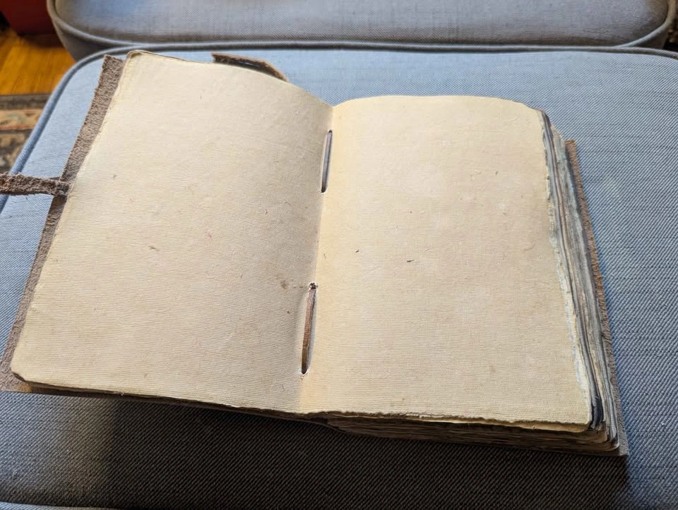 Leather bound journal - photo 3