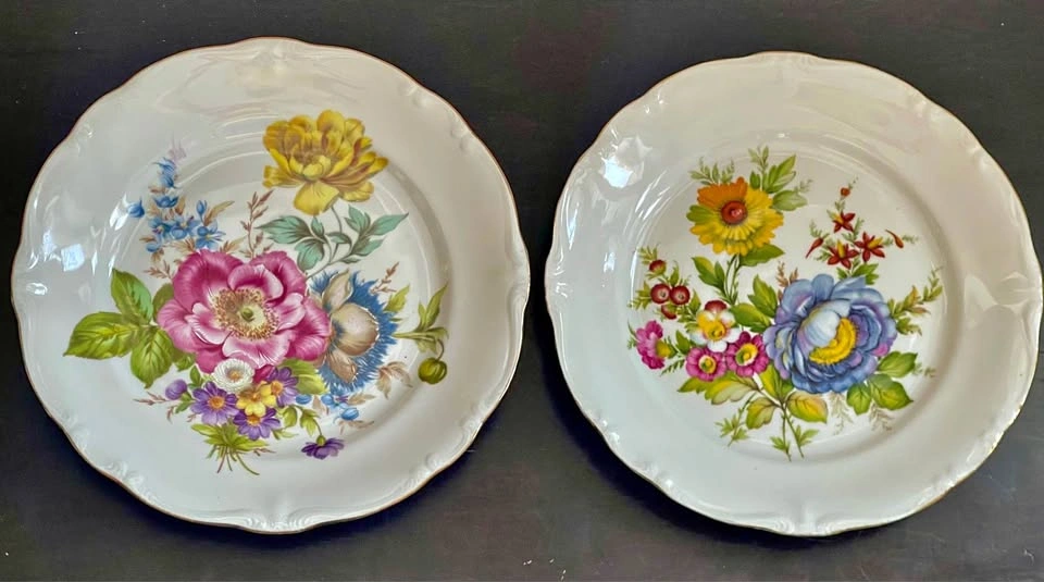 Gloria Fine Porcelain Bavaria Bayreuth 10” Dinner Plate - $10
