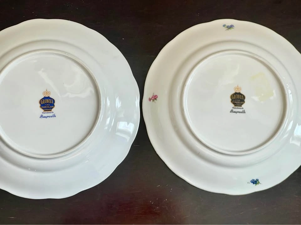 Gloria Fine Porcelain Bavaria Bayreuth 10” Dinner Plate - $10 - photo 4