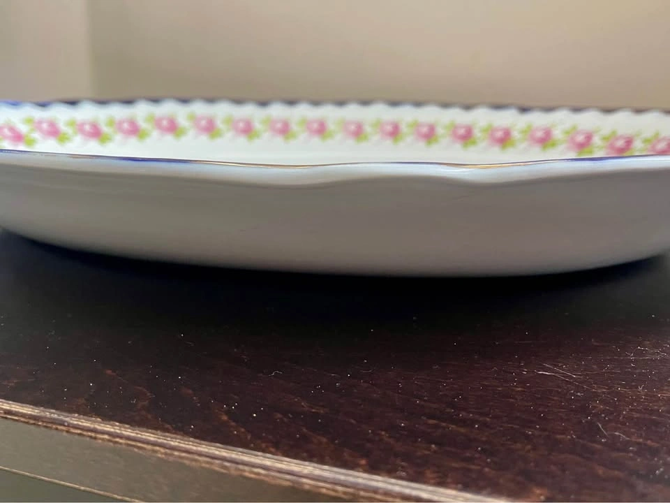 Rare Large Vintage Stanley Pottery Co. Platter Burslem England - photo 3