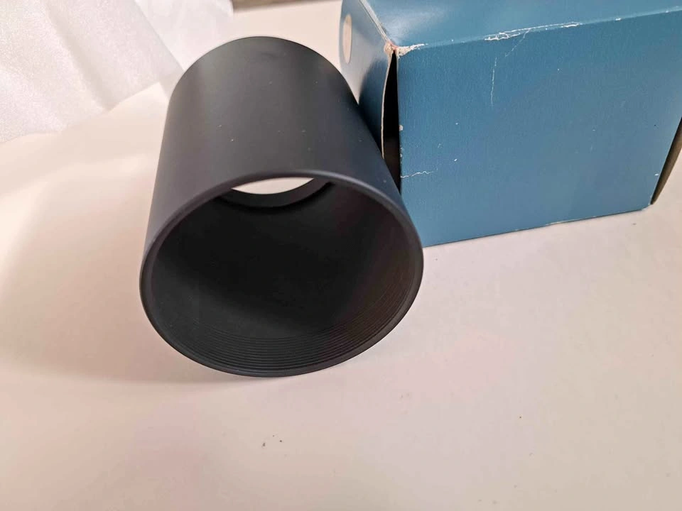 Vintage Mamiya RB67 Metal Lens Hood / Sunshade with Original Box