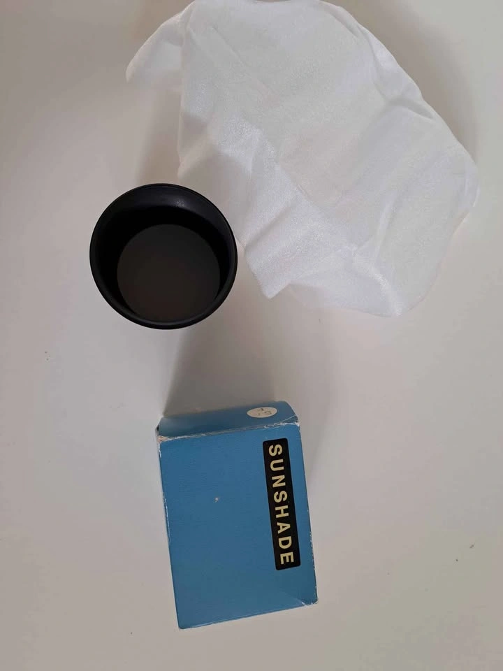 Vintage Mamiya RB67 Metal Lens Hood / Sunshade with Original Box - photo 2