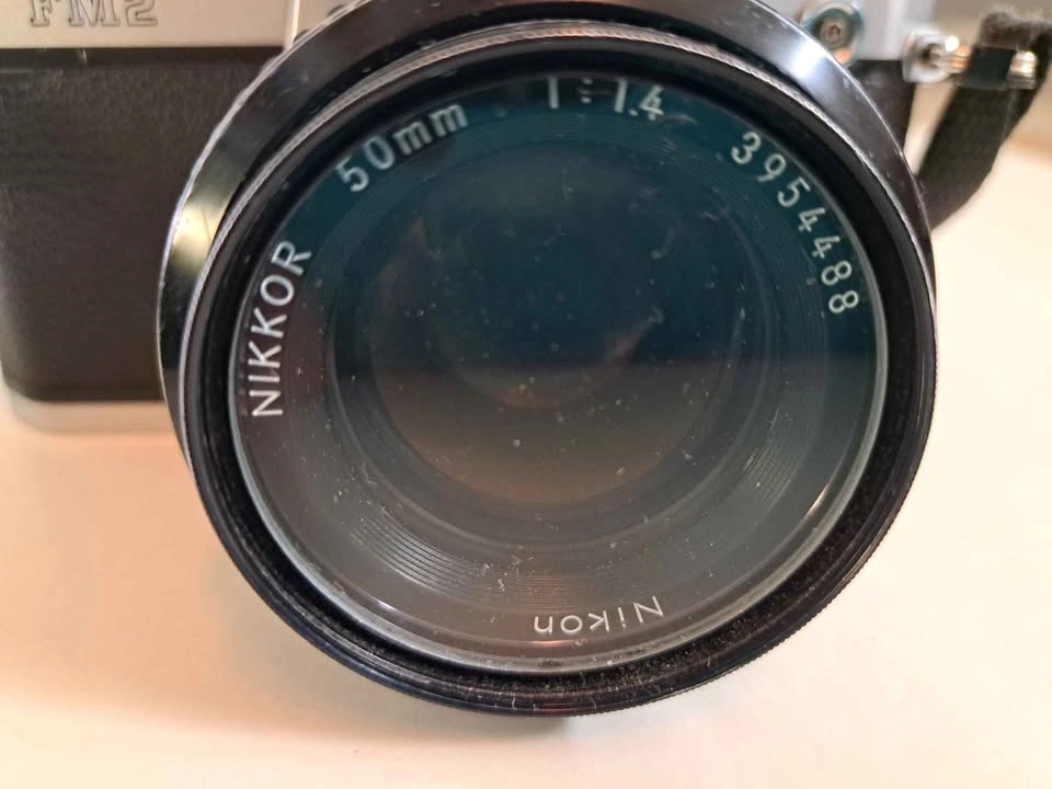 Nikon FM2 35mm Film Camera with Nikkor 50mm f/1.4 Lens & Strap - photo 3